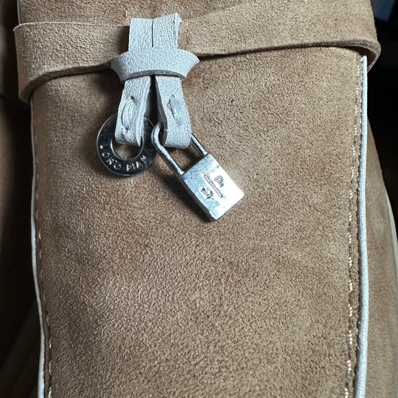 Loro Piana Beige Suede Loafers - Picture 3 of 8